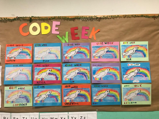 Pixel Art Coding: Colori e Codice per la Pace!